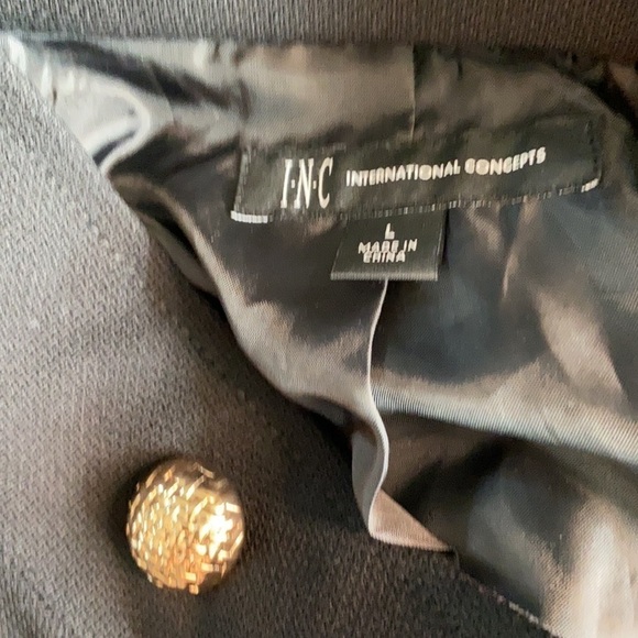 INC Decorative Double Breasted Peacoat - Picture 4 of 6